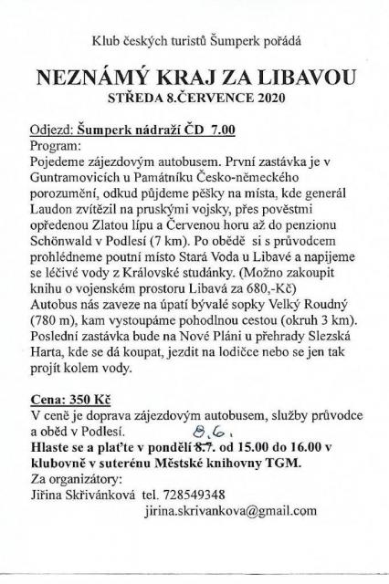 Z akce Kraj za Libavou. Foto V. Krejčí a J. Vašát