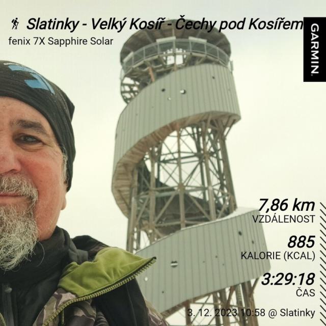 Z vycházky Za Mikulášem na Kosíř. Vedla Zdeňka Daňkvá, foto Daňková, Kalužík a Balcárek