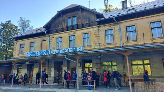 Z vycházky Domašov nad Bystřicí, Hrubá Voda. Vedl S.Vantuch, foto V. Vidrmanová a M. Kalužík