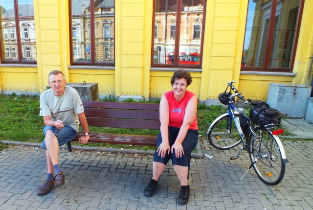 z cyklo - Na kole po hrázích Moravy. Vedl Jan Fričar, foto Vlasta Vidrmanová a Veverka