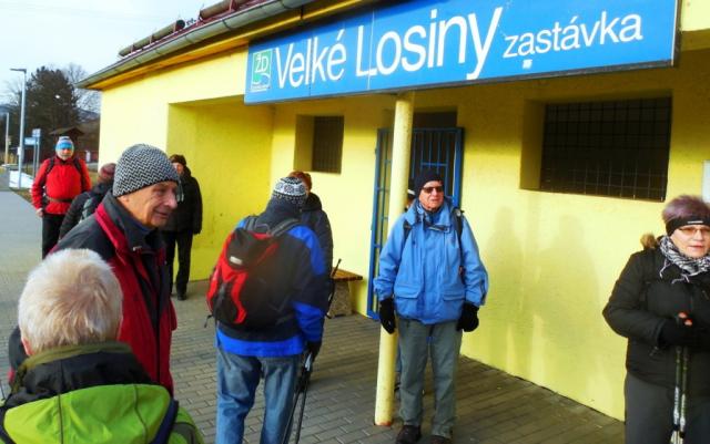 Z vycházky Velké Losiny-Šumperk. Vedli Blahovi, foto Vidrmanová, Blaha a Veverka