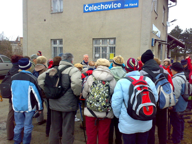 Z vycházky - Velký Kosíř. Vedl Vlastik Zenáhla, foto Jan Fričar