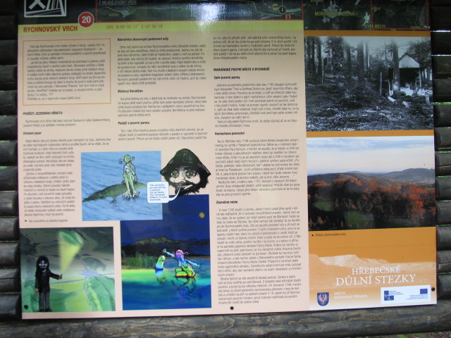 Z vycházky - Mariánská studánka, Rychnovský vrch. Vedl Zenáhla, foto VlastaVidrmanová