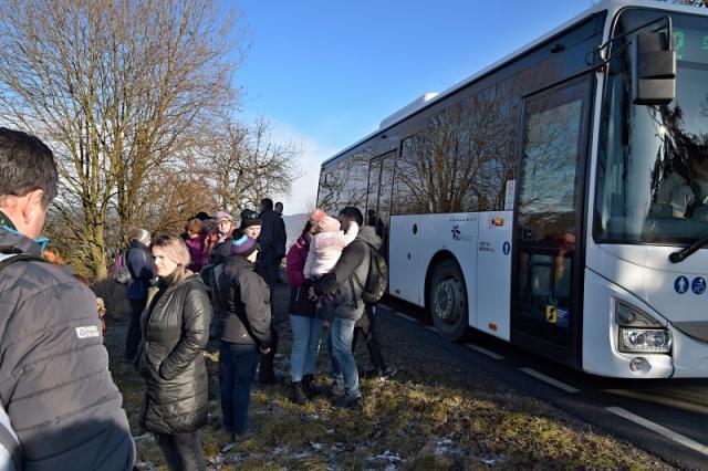 Novoroční výstup na Háj. foto vojta krejčí