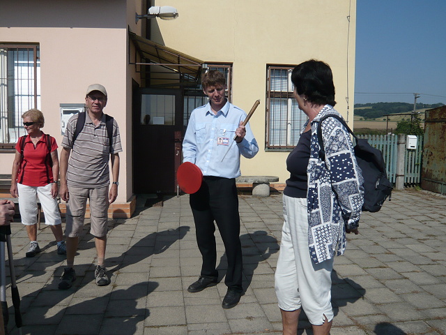 Z vycházky - Na pouť ke Sv. Rochovi. Vedla Jiřina Skřivánková, foto Slávka