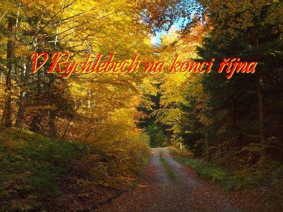 Z akce - Podzimní přechod Rychlebských hor. Vedli Krausovi, foto Vojta