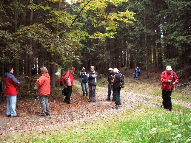 Z vycházky - Krchleby - Mírov, Vedl Vlastík Zenáhla, Foto Jan Fričar