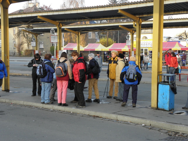 Z vycházky - Štíty - Horní Studénky - Olšany. Vedla Jitka Sedláková. Foto Veverka.