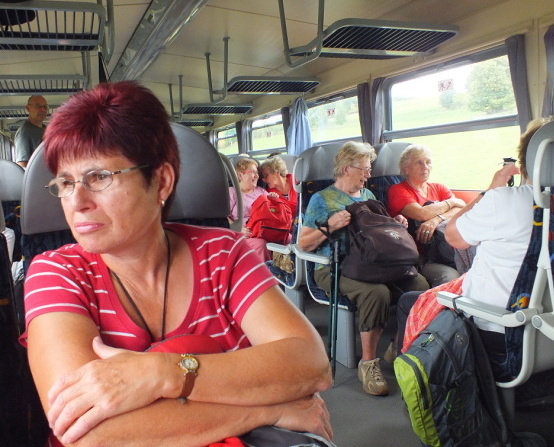 Z vycházky - Hrabišín - Kobyla - Nový Malín - Šumperk. Vedla Šajnohová, foto Veverka