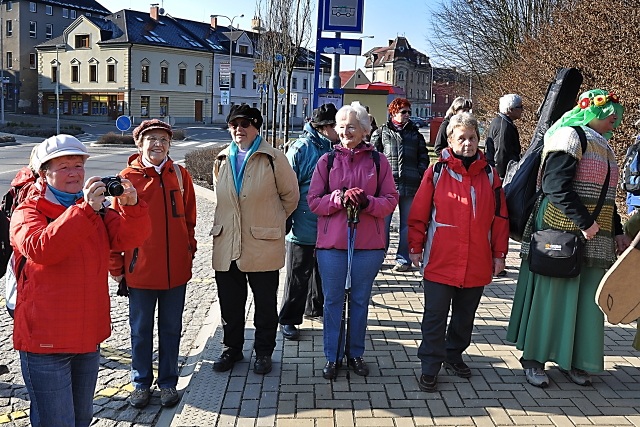 Z akce MDŽ na Bludovečku. foto Horáček, Krejčí, Valtr, Veverka