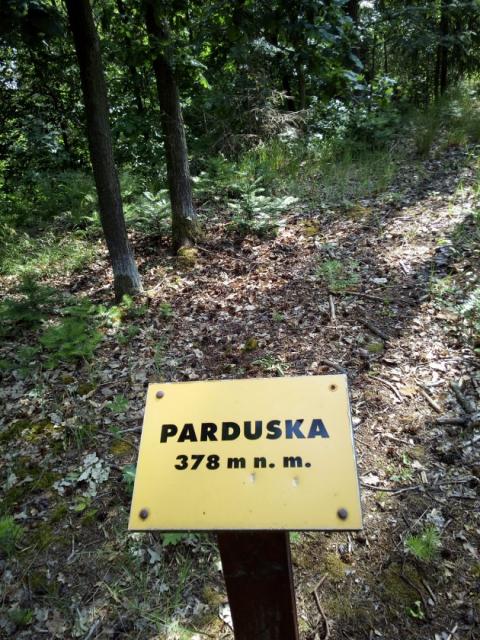 Z Cyklo: Vrchol Parduska. Vedl a foto Vladimír Prokop