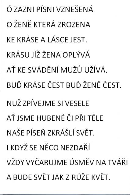 MDŽ U KOSTELÍČKA. Recesi vedla Jiřina Skřivánková. Foto Pavel, Hanka a Vojta.