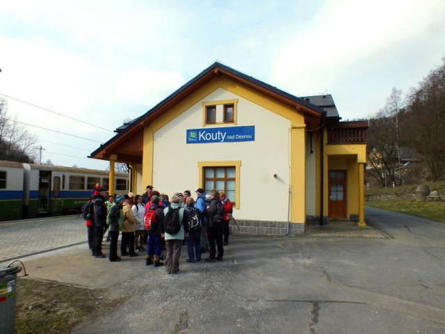 Z vycházky - Memoriál Jarušky Suchomelové. Vedl J. Fričar, foto Veverka