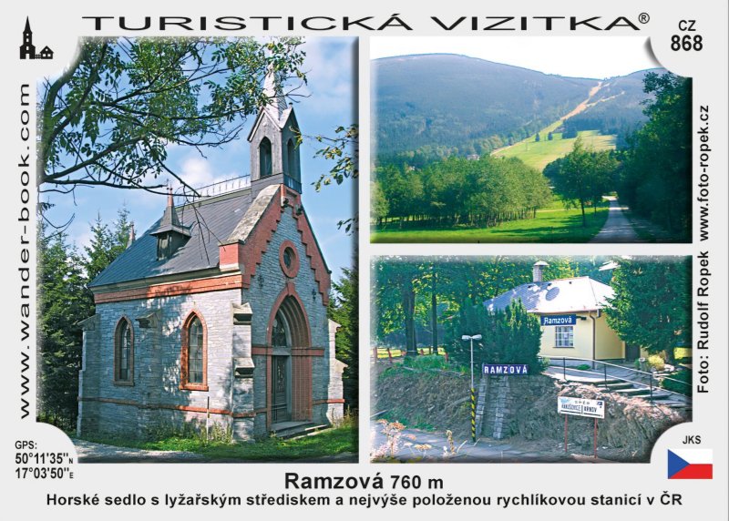 Ramzová - Ostružná - Skiland - Banjaluka - Branná