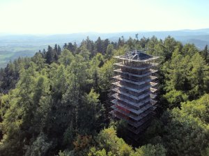 rozhledna na Háji - oprava