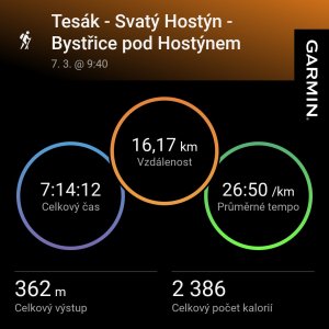 Tesák - Svatý Hostýn - Bystřice pod Hostýnem