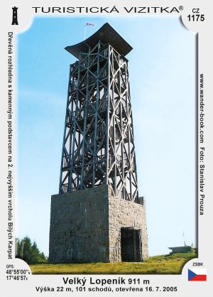 Vápenice - Mikulčin vrch - Malý Lopeník - Veľký Lopeník - Lopeník