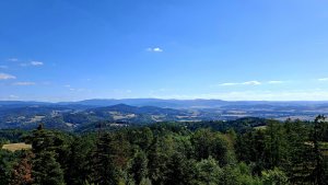 Zborov – nadhledna Háječek – Homole - Rovensko