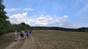 opět noční pochod - chata Lopeník - Malý Lopeník a zpět