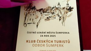 Slavnostní večer s předáváním CENY MĚSTA ŠUMPERKA a čestných uznání za rok 2025