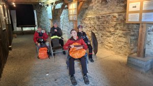 Brumov-Bylnice zřícenina hradu Brumov