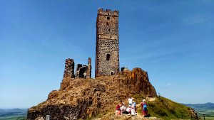 Klapý - hrad Hazmburk - Libochovice