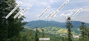 NS Česká Ves - Vodní mlýnky - Bělák - Čertovy kameny - Plotny - Švédská hlídka – Jeseník