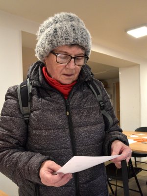 Ze startu Šumperské zimní 50.  Foto Vojta Krejčí