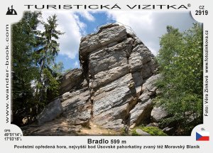 Libina - Tři kameny - Bradlo - Nová Hradečná Jana hadra Vlasta Vidrmanová