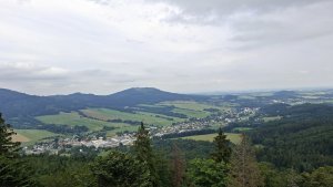 NS Česká Ves - Vodní mlýnky - Bělák - Čertovy kameny - Plotny - Švédská hlídka – Jeseník
