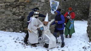 kácí se paní do mechu
