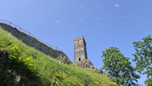Klapý - hrad Hazmburk - Libochovice