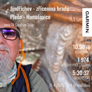 Jindřichov - zřícenina hradu Pleče - Hanušovice