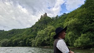 Plavba na plti strečnianskou úžinou