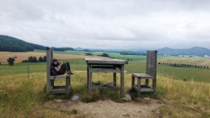 Kobylá nad Vidnavkou - Mojmírův rybník - Lánský vrch - Žulová