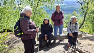 Libina - Tři kameny - Bradlo - Nová Hradečná Jana hadra Vlasta Vidrmanová