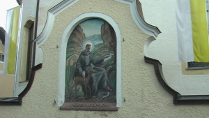 Město St.Gilgen na jezeře Wolfgangsee