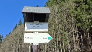 už jsme v Rakousku...450 m.n.m.