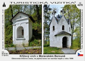 Lomnice - Slunečná - Křížový vrch - Moravský Beroun