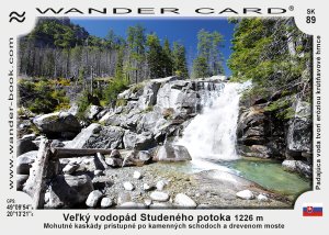 Tatranská Lesná - Vodopády Studeného potoka - Tatranská Lomnica