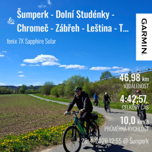 Šumperk - Dolní Studénky - Chromeč - Zábřeh - Leština - Třemešek - Šumperk