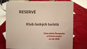 Slavnostní večer s předáváním CENY MĚSTA ŠUMPERKA a čestných uznání za rok 2025