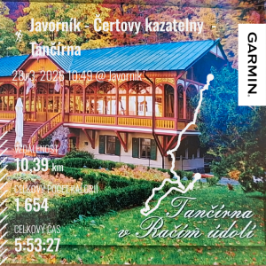 Javorník - Čertovy kazatelny  - Rychleby - Tančírna