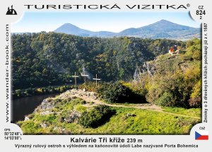 Kamýk - Tři kříže - Kalvárie - Velké Žernoseky