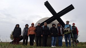Rajhrad - Židlochovice - rozhledna Akátová věž - Blučina