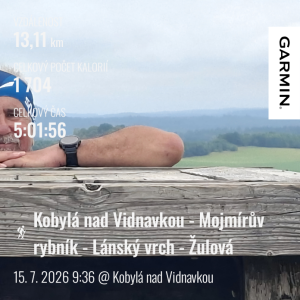 Kobylá nad Vidnavkou - Mojmírův rybník - Lánský vrch - Žulová