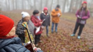 zdobení vánočního stromku...Vápenice - Křížek - Katovna - Sokolovna