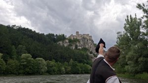 Plavba na plti strečnianskou úžinou