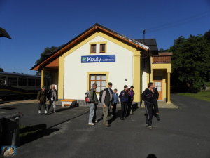Vyšli jsme zvolna. ...
