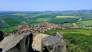 Klapý - hrad Hazmburk - Libochovice